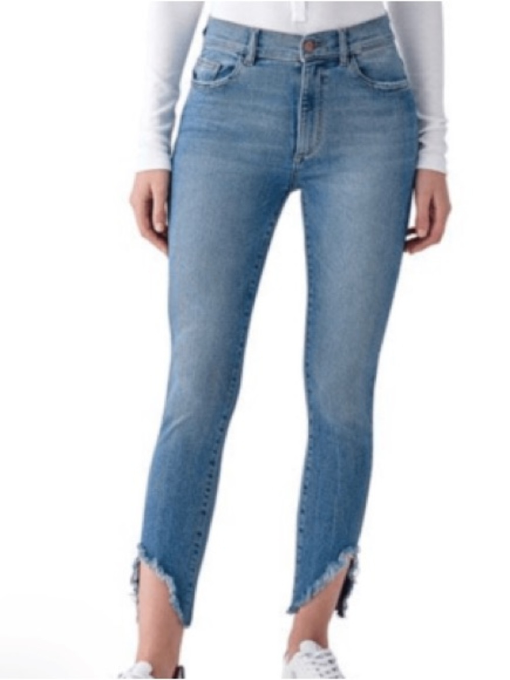 DL1961 Farrow Skinny High Rise Instasculpt Ankle Jeans Size 33